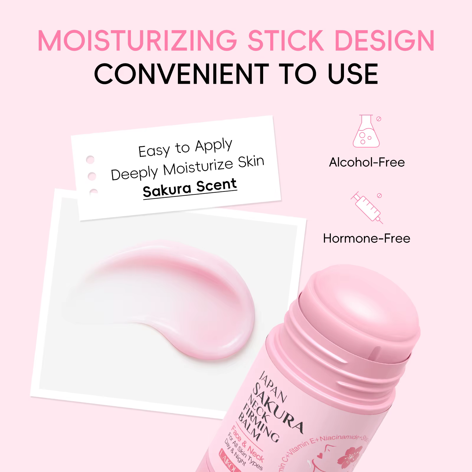 LAIKOU japon Sakura baume pour le cou crème raffermissante hydratante