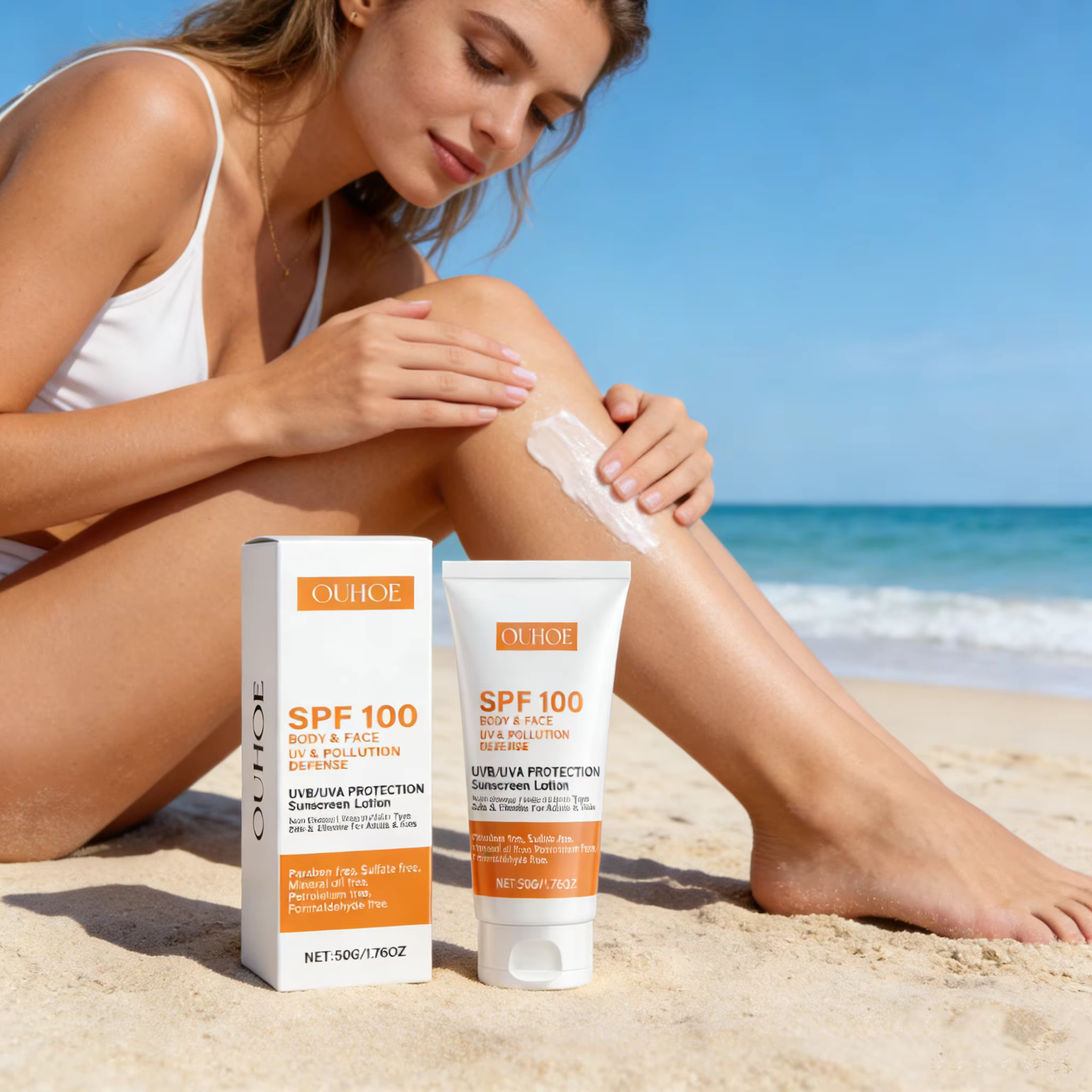 Lotion solaire anti-âge SPF100