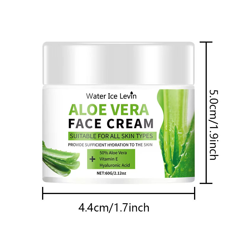 Crème pour le visage à l'aloe vera