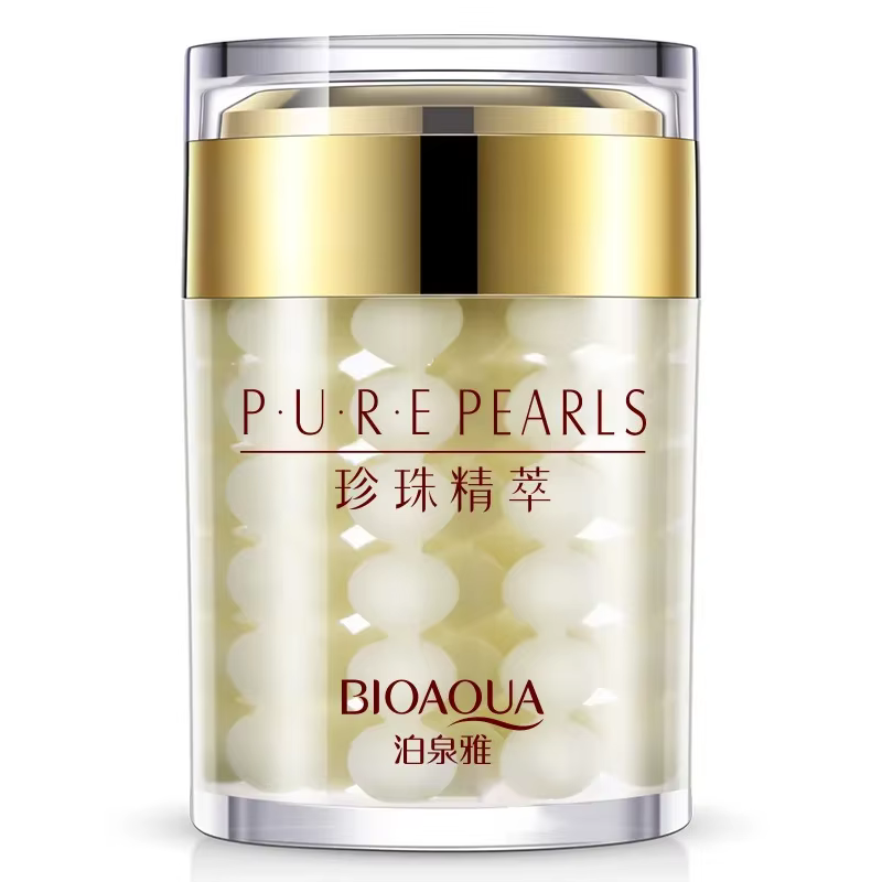 1pc BIOAQUA Pure perle crème pour le visage hydratant peau raffermissant
