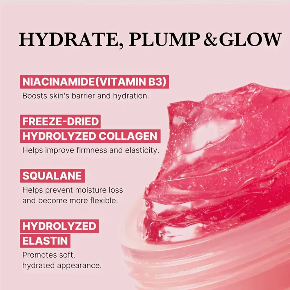Crème de gelée collegène 100ML, hydrate en profondeur, ferme, brillante, réduit l'affaissement et les rides, augmente la peau, soins coréens pour la peau, masque facial