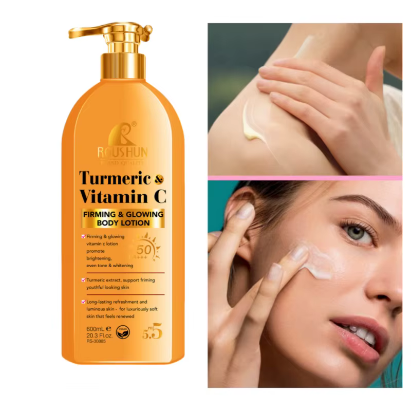 Curcuma VITAmin C crème solaire SPF50 Lotion pour le corps