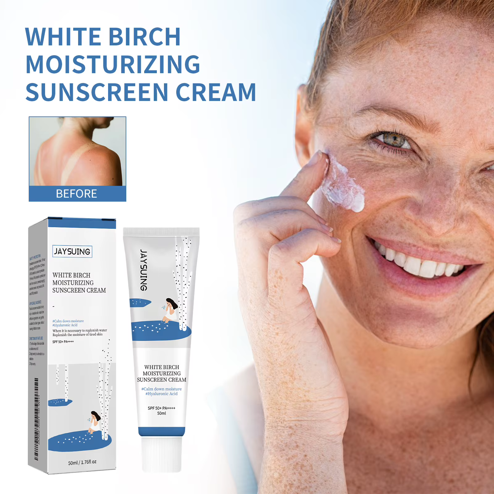 Crème solaire quotidienne pour le visage