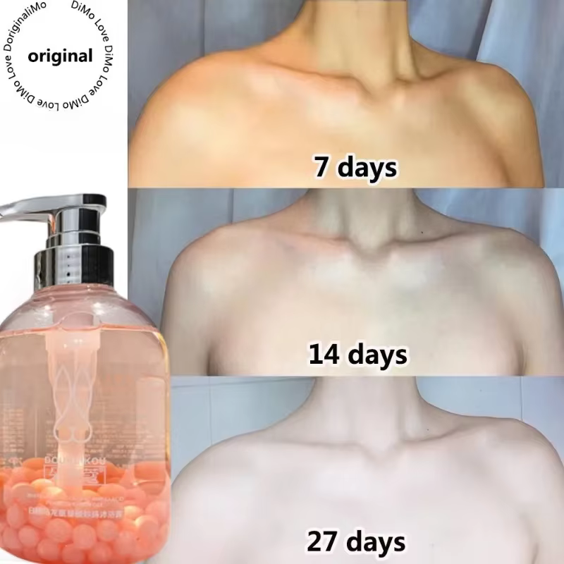 Gel douche blanchissant pour hommes et femmes