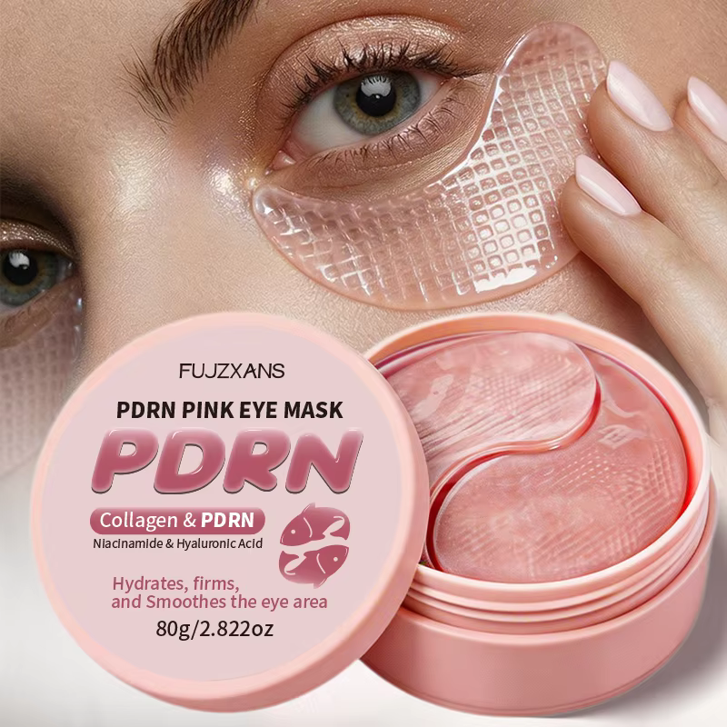 Masque pour les yeux rose PDRN pour les cernes et les poches