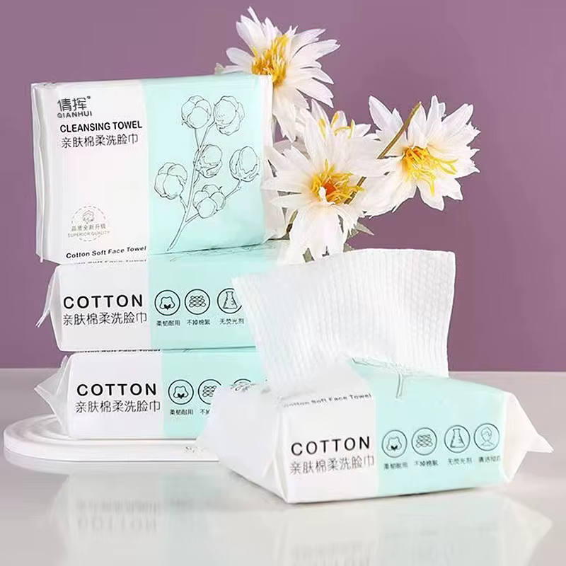100 pièces naturel jetable visage serviette voyage nettoyage