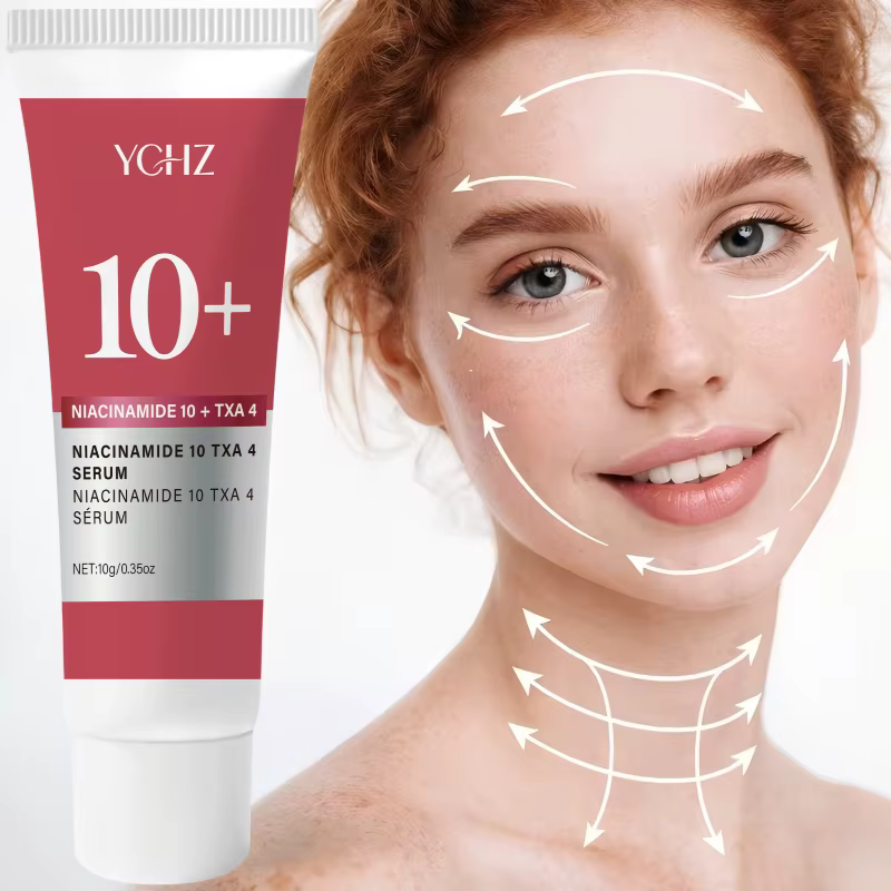 Crème hydratante double effet à la niacinamide 10%+4% Txa, soin anti-âge, éclaircissant deux-en-un, unifie le teint et raffermit la peau, hydrate la peau pour atténuer les rides