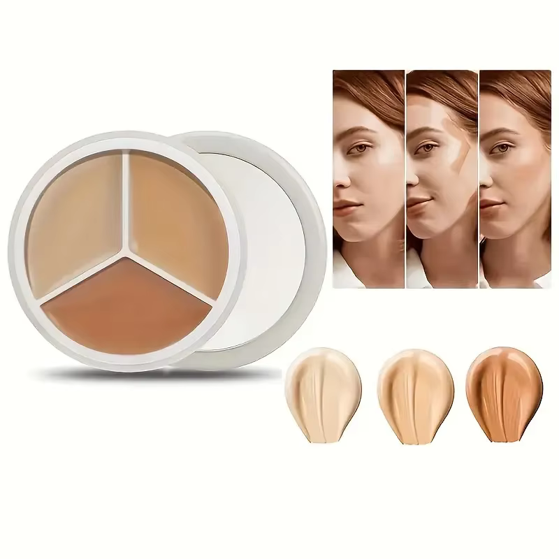 Palette de correcteurs crème 3 couleurs