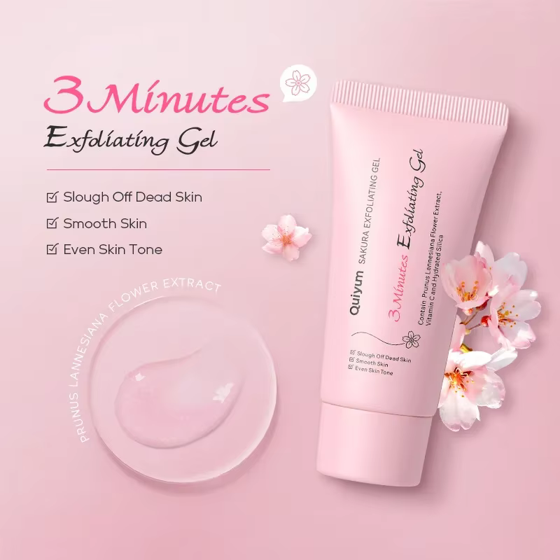 Gel exfoliant Sakura, gommage facial
