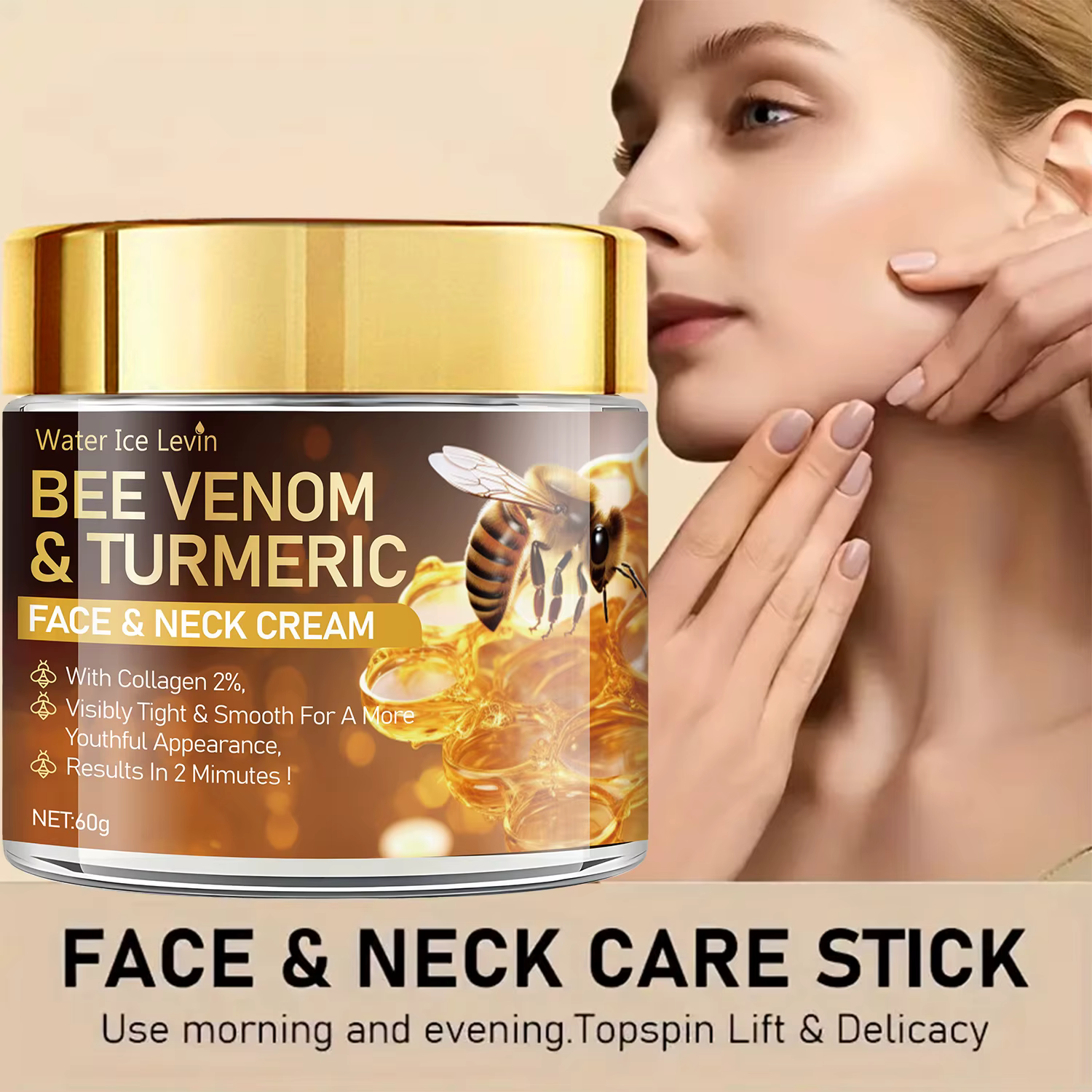 Bee Venom Crème liftante instantanée pour le visage