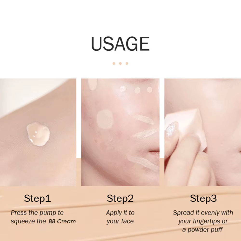 LAIKOU BB crème longue durée imperméable même le teint de la peau dissimuler les Pores couvrir les imperfections beauté visage maquillage 30ml