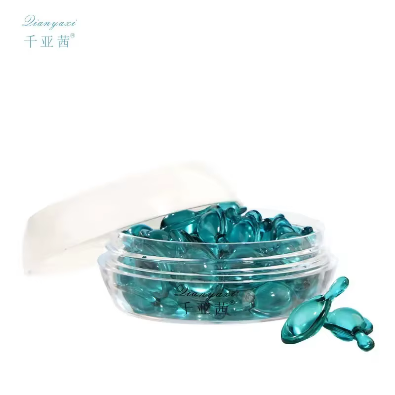 Capsule de peptide de cuivre bleu pour le visage