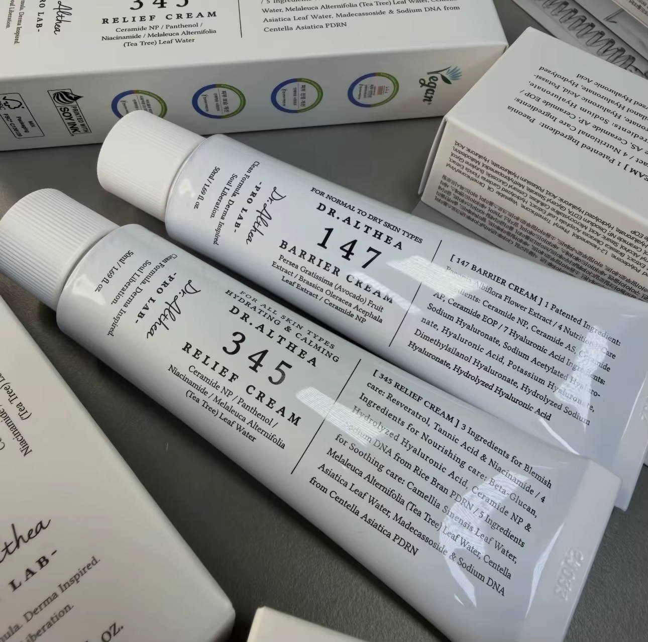 Crème en Brume Apaisante Dr.Althea 345, Antioxydante 147, Produits de Soin Naturels, Blanchissants, Éclaircissants, Non Gras, Apaisants pour la Peau