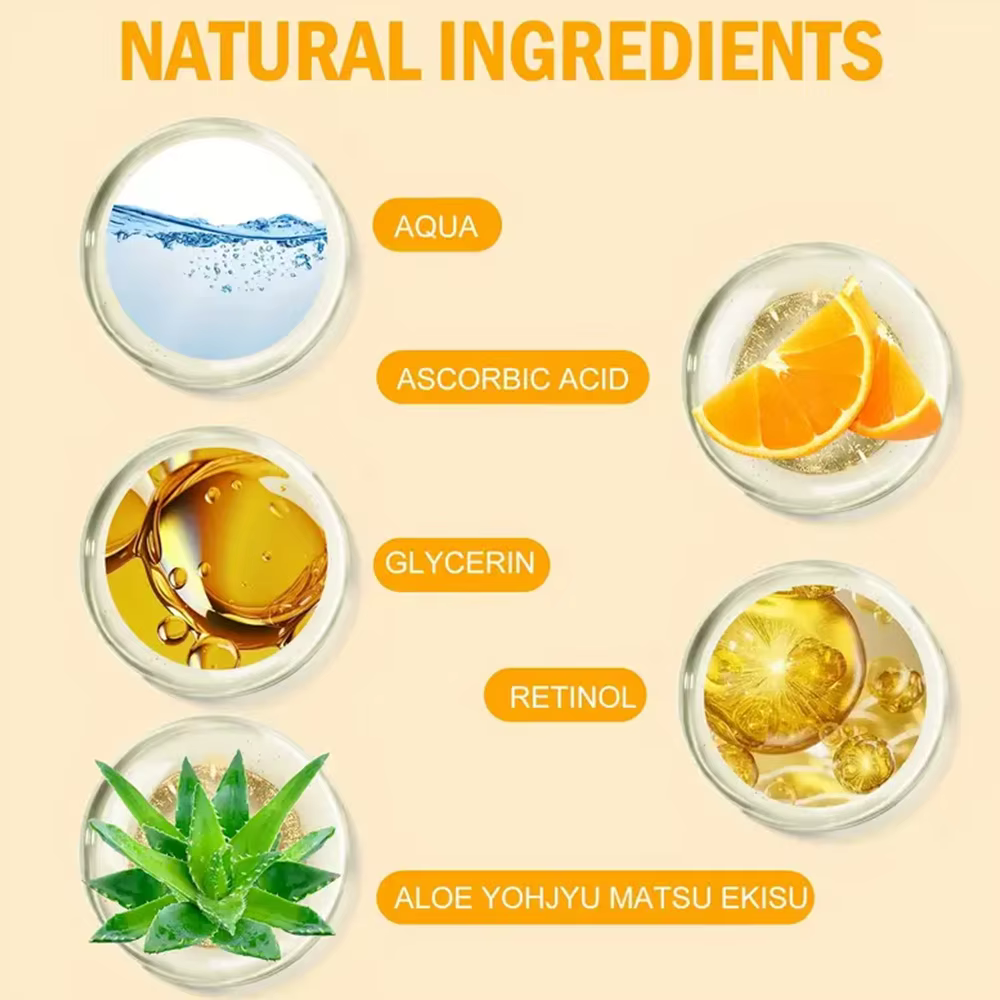 YOUNGCOME Ensemble crème et sérum à la vitamine E – Soin visage hydratant anti-âge pour tous les types de peau 30/60 ml