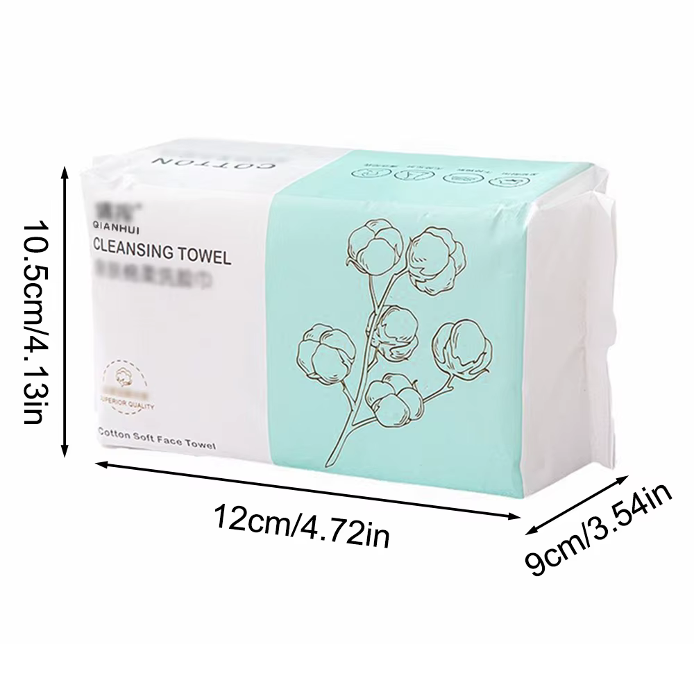 100 pièces naturel jetable visage serviette voyage nettoyage