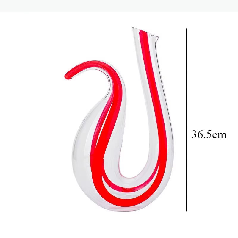 Carafe créative Alien en verre soufflé à la main, distributeur de vin, outils de bar, séparateur de vin, bouteille de vin grande capacité