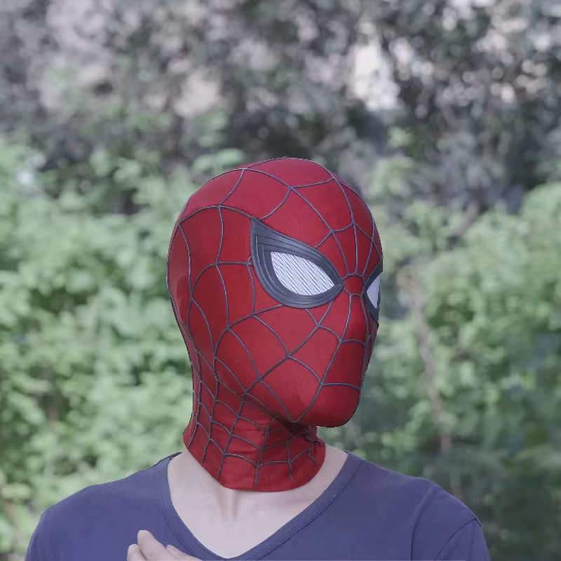 Masque magnétique Spider-Man, version New Day, fidèle au film, figurine de collection Marvel de haute qualité, cadeau pour les fans, produit officiel.