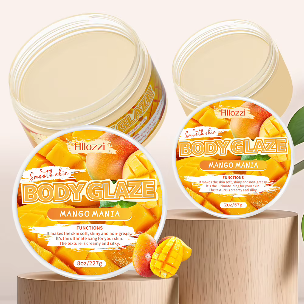 2oz/8oz mangue manie corps glaçure nourrissant hydratant soin de la peau beurre corporel rafraîchissant Non gras huile