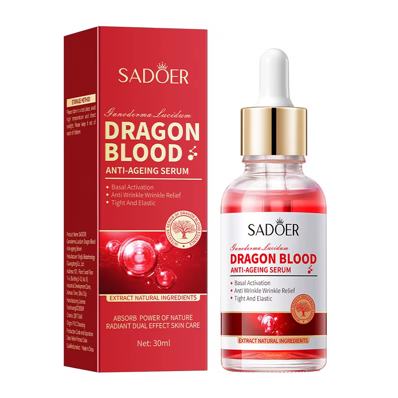 SADOER Ganoderma lucidum sang de Dragon sérum pour le visage Lotion hydratante émulsion