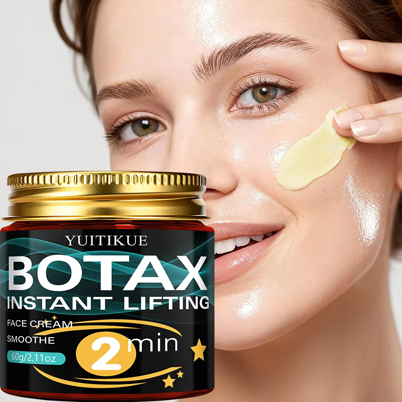 Crème pour le visage liftante instantanée YUITIKUE Botax - 60g Traitement anti-âge lissant en 2 minutes pour tous les types de peau