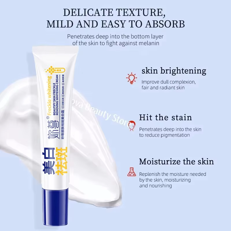 Crème blanchissante puissante anti-taches