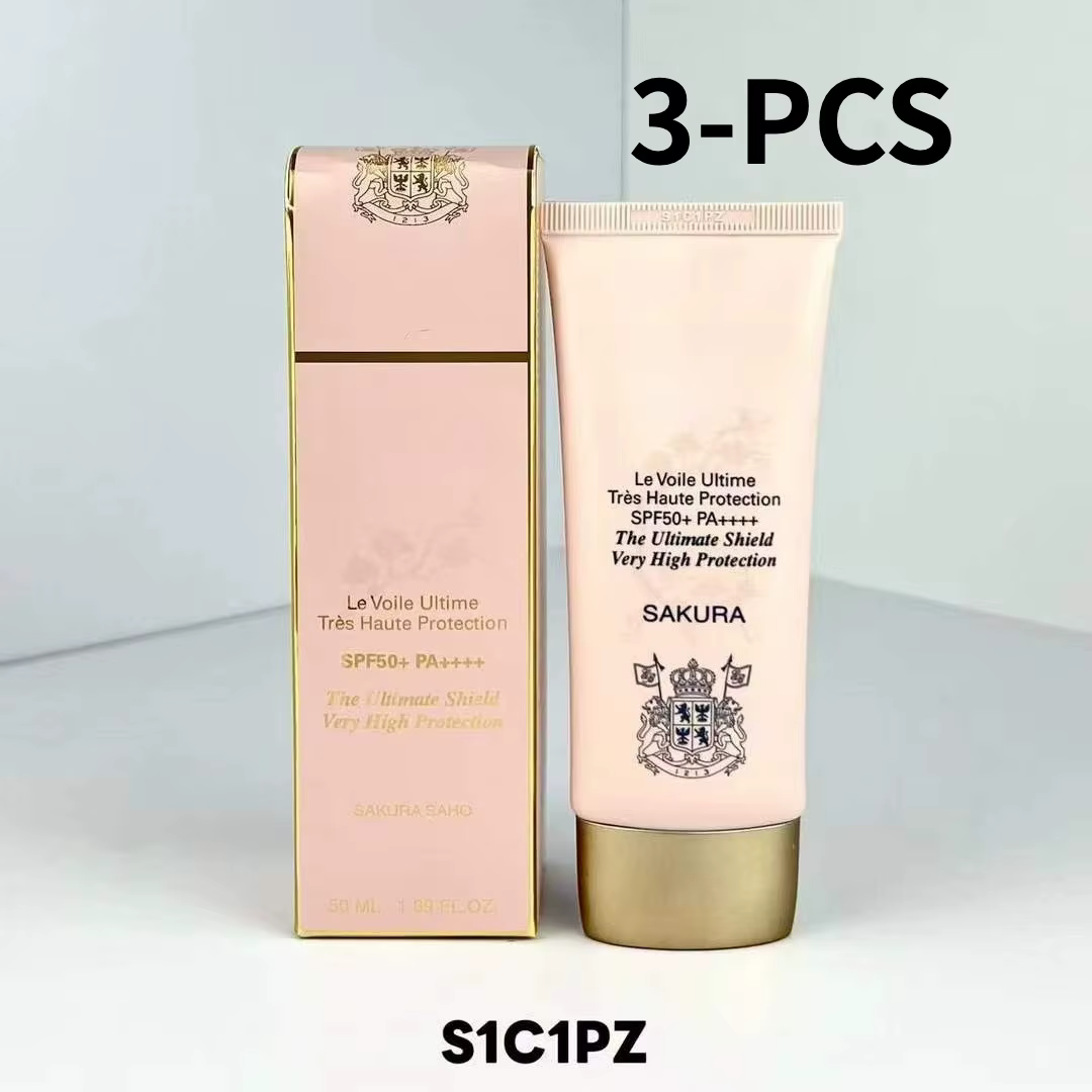 Kits d'outils de maquillage, crème solaire pour le visage SPF50+ PA++++ 50ml