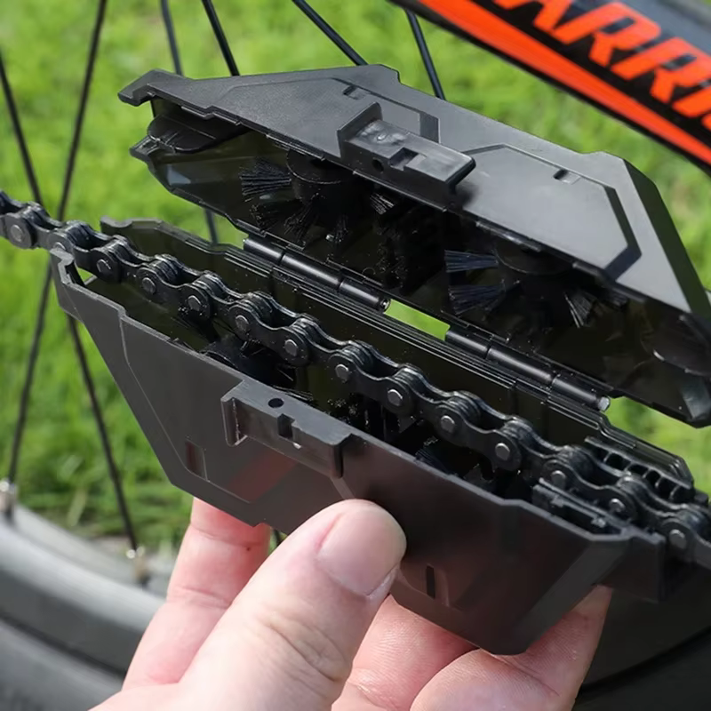 JOCleaner-Machine de nettoyage de vélo portable, brosses, épurateur, outil de lavage, vélo de montagne, kit de livres de cyclisme, urgence extérieure