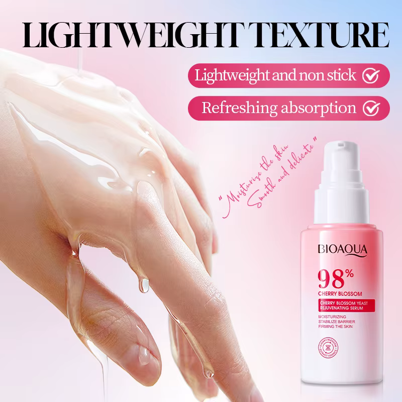 Sérum visage BIOAQUA Sakura hydratant anti-rides anti-âge éclaircissant essence