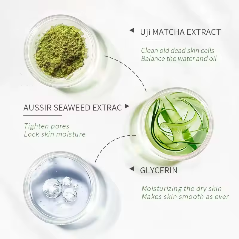 Gel exfoliant aux acides de fruits naturels