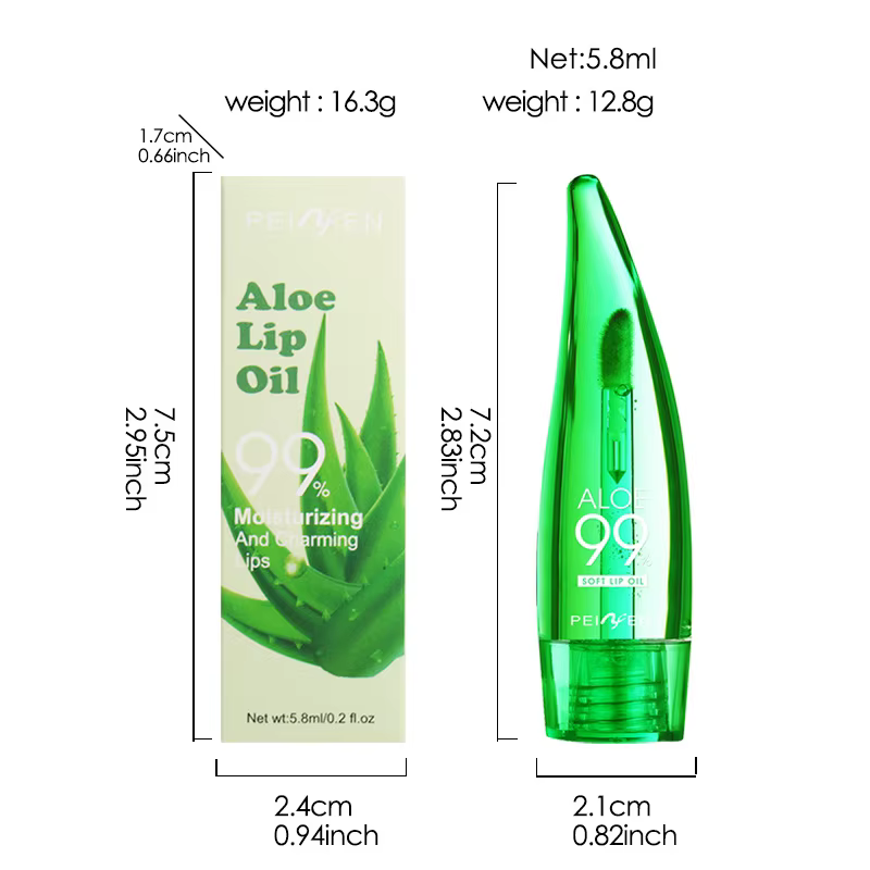 Le baume à lèvres hydratant chauffant à l'aloe vera est un produit de soin
