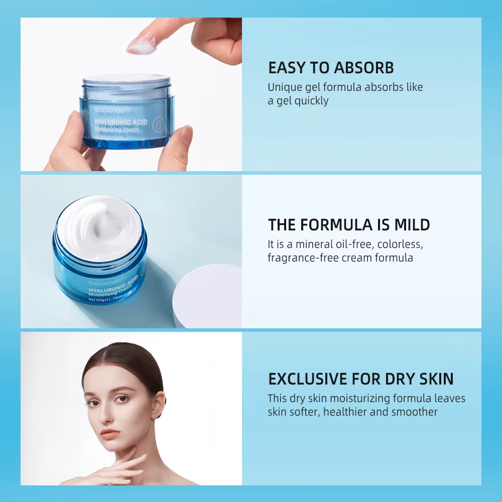 Crème Gel à l'acide hyaluronique