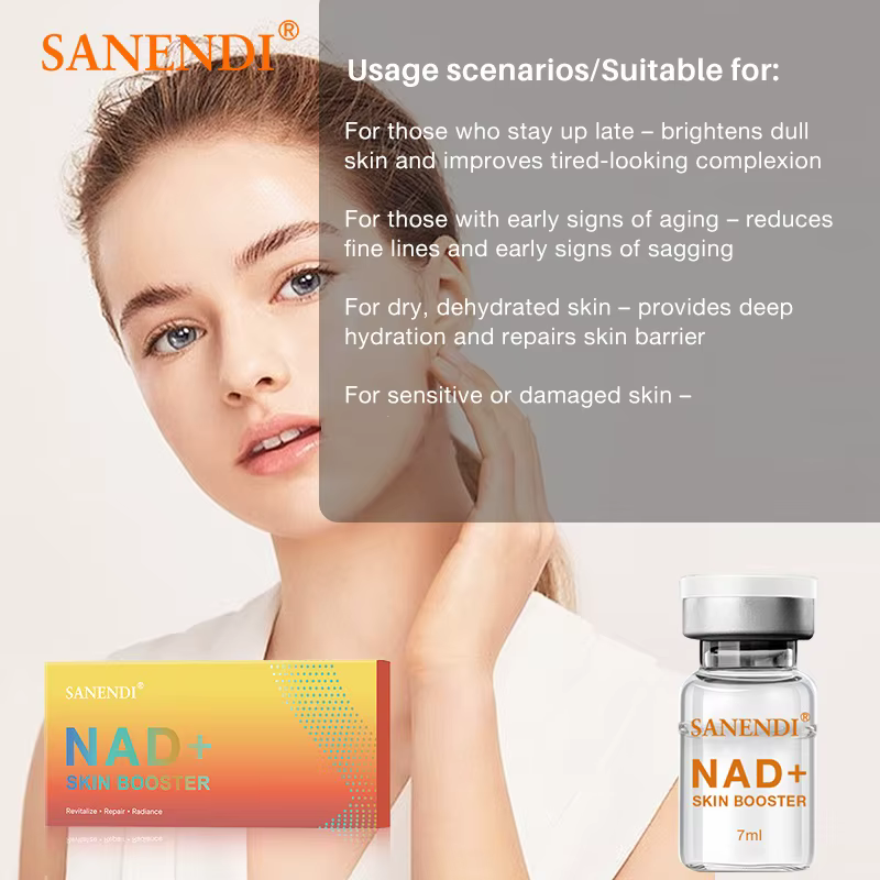5 flacons NAD Plus sérum pour le lifting du visage NAD + PDRN Essence Dr.Pen