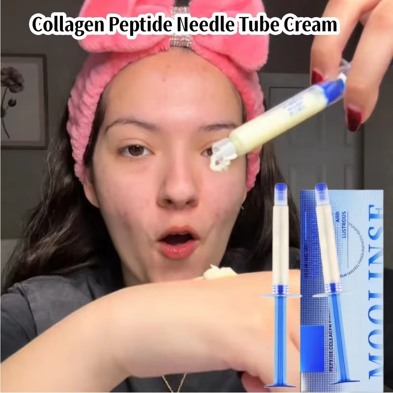 Crème à l'essence élastique au collagène polypeptide