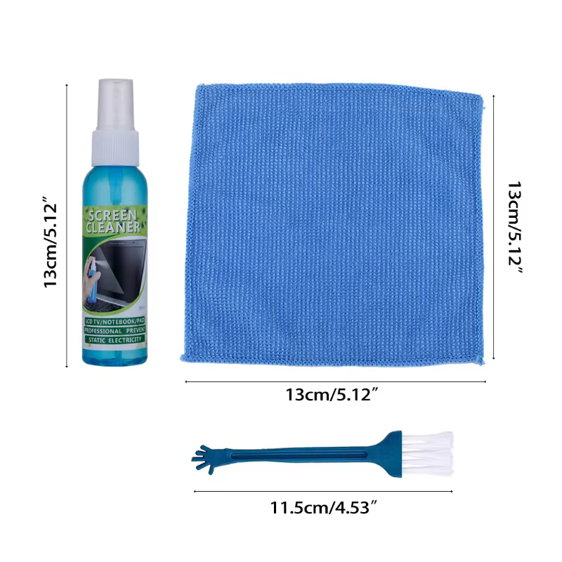 Kit de brosse liquide pour écran LCD, nettoyeur d'objectif d'appareil photo, TV, tablette, téléphone, ordinateur portable, ordin