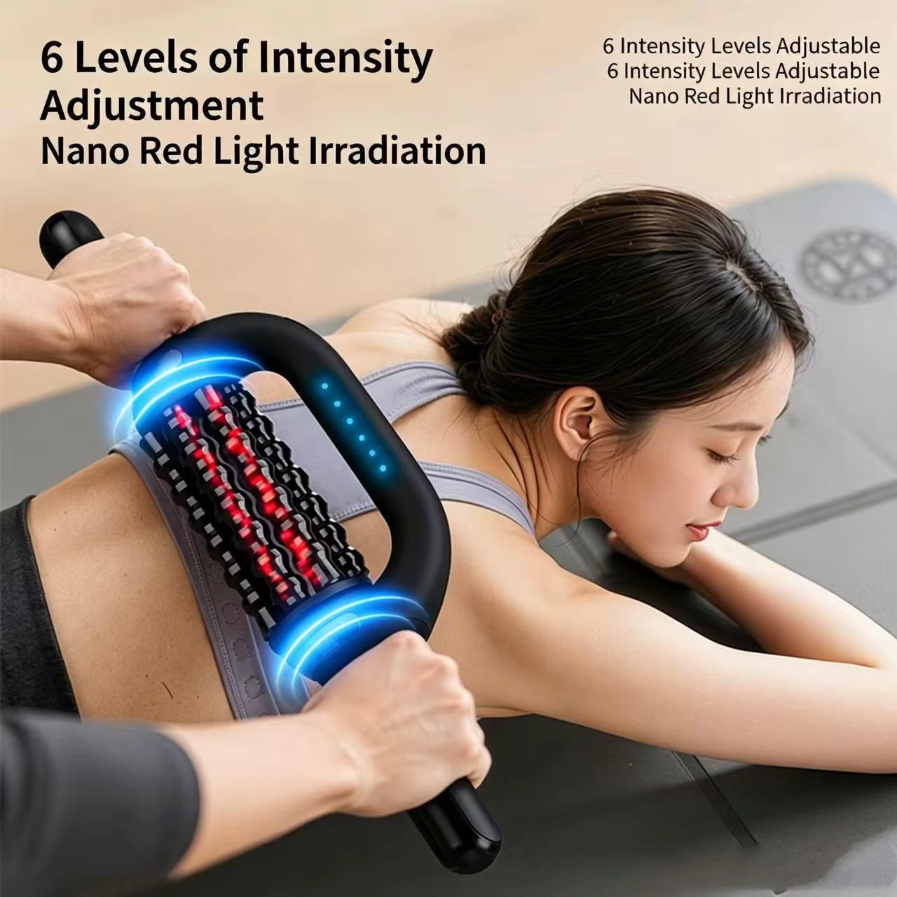 Masseur électrique à rouleaux