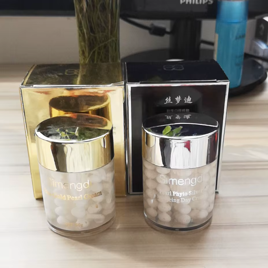 SIMENGDI Phyto-argent équilibrage jour perle crème Bio-or