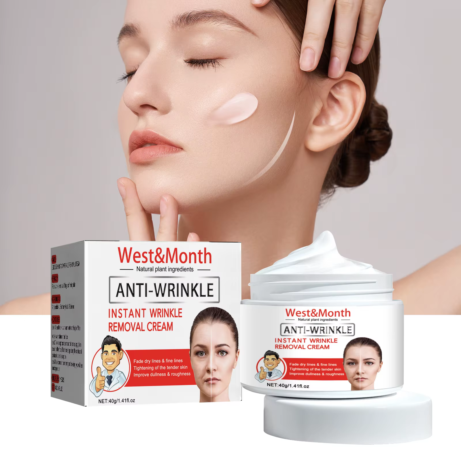 Crème pour le visage au collagène