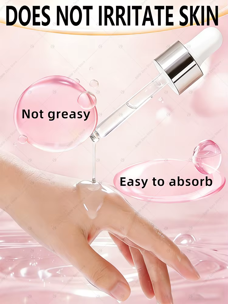 Sérum hydratant pour le visage, essence quotidienne pour une peau lisse, douce et un éclat naturel