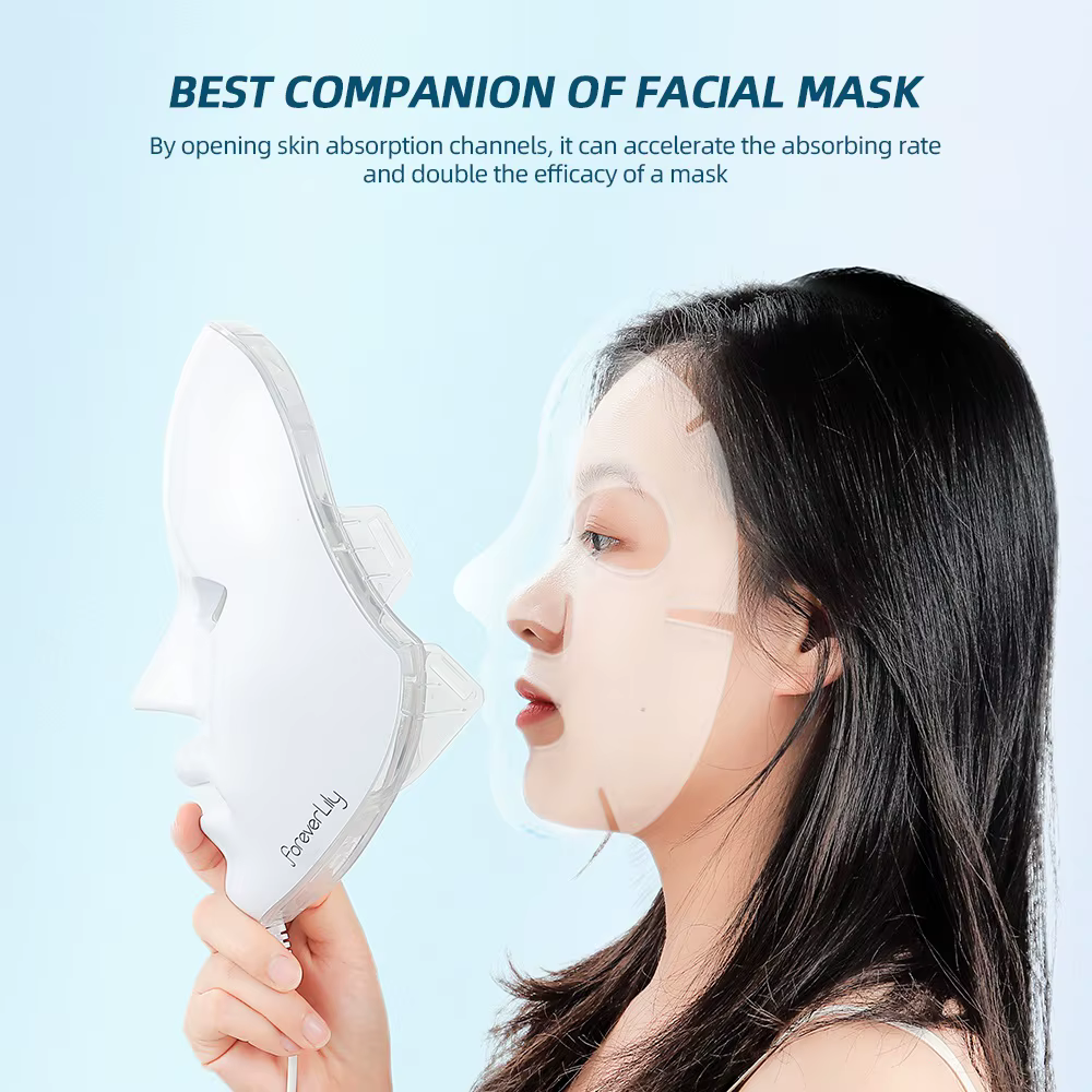 Masque facial LED 7 couleurs