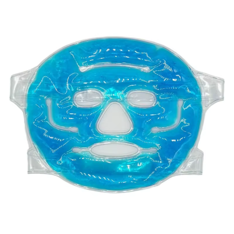 Masque facial réutilisable en gel chaud et froid pour la thérapie